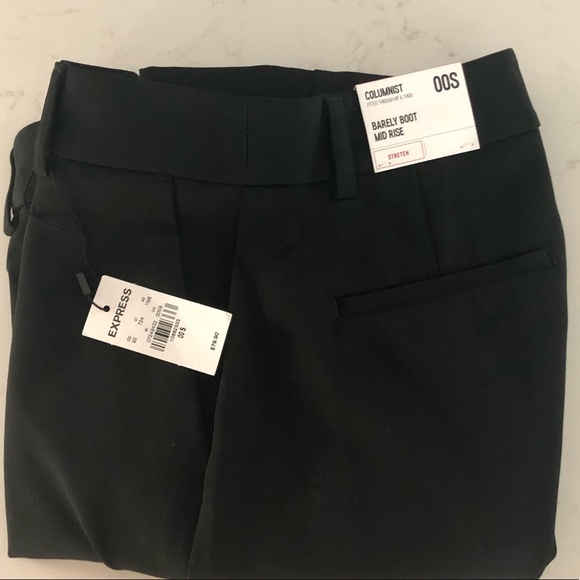 Express Columnist Barely Boot Midrise Pants - Picture 7 of 8